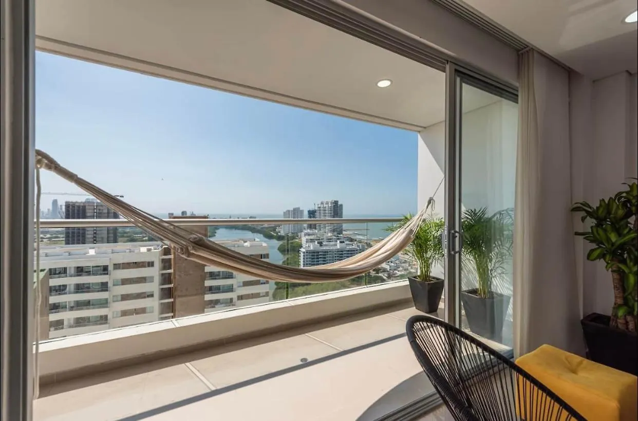 Espectacular Apartamento Con Excelente Vista Cabrero Marina Club Apartamento Cartagena 0*,  Colombia