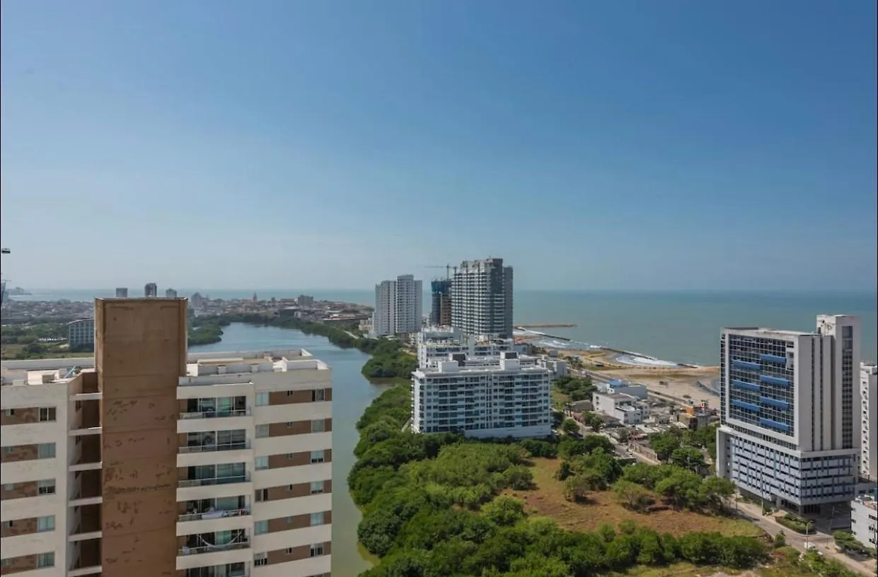 Espectacular Apartamento Con Excelente Vista Cabrero Marina Club Apartamento Cartagena Colombia