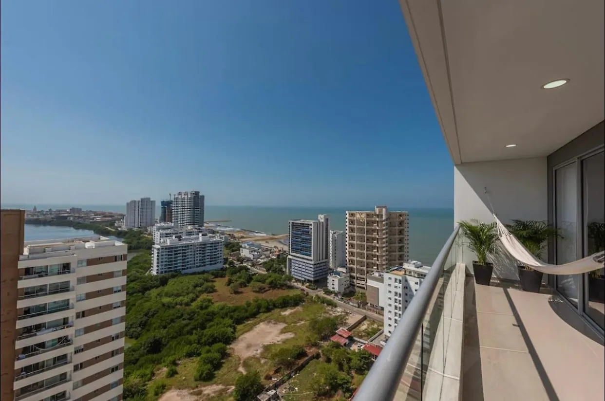 Espectacular Apartamento Con Excelente Vista Cabrero Marina Club Apartamento Cartagena