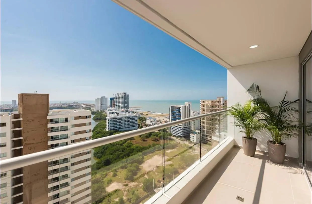 Espectacular Apartamento Con Excelente Vista Cabrero Marina Club Apartamento Cartagena
