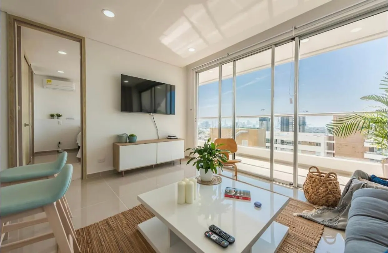 Espectacular Apartamento Con Excelente Vista Cabrero Marina Club Apartment Cartagena Colombia