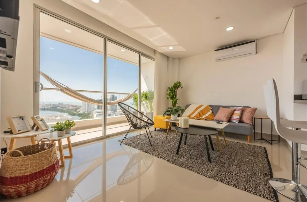 Espectacular Apartamento Con Excelente Vista Cabrero Marina Club Apartment Cartagena