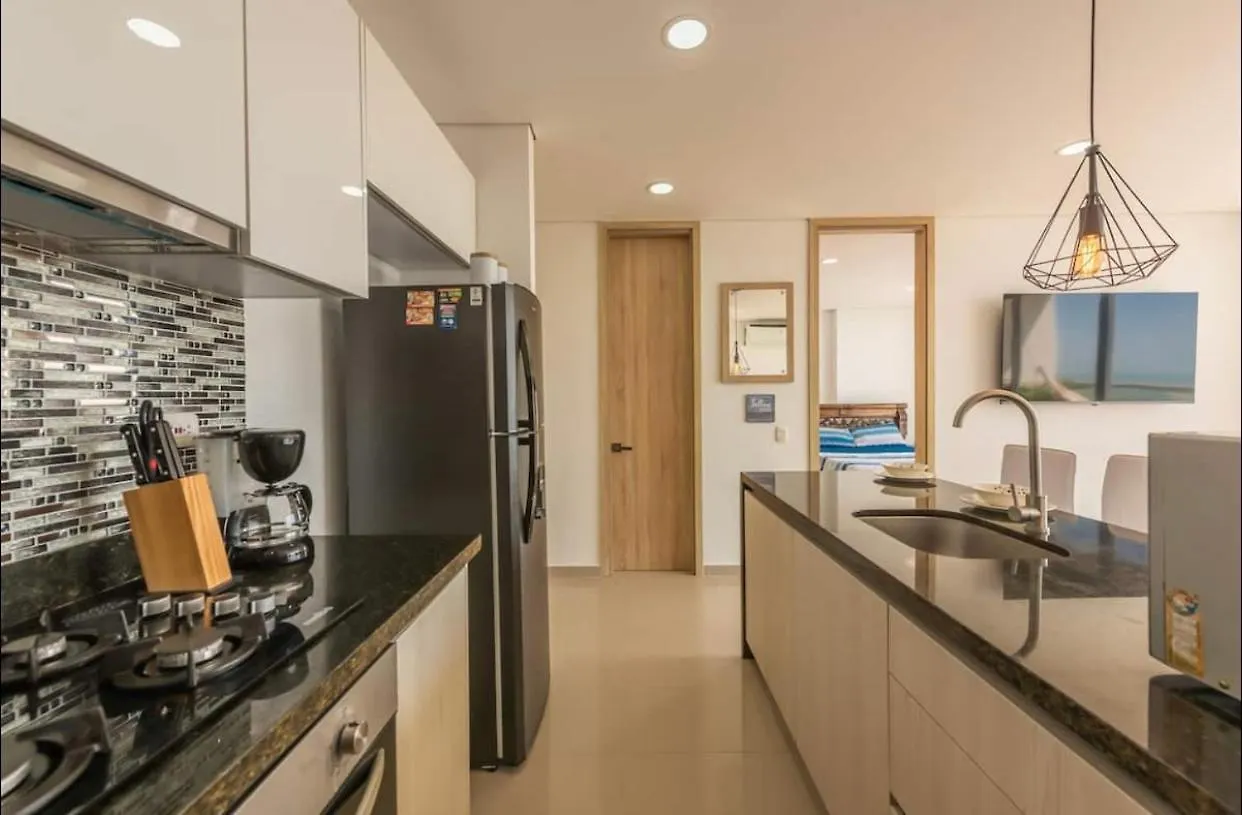 Espectacular Apartamento Con Excelente Vista Cabrero Marina Club Apartment Cartagena 0*,