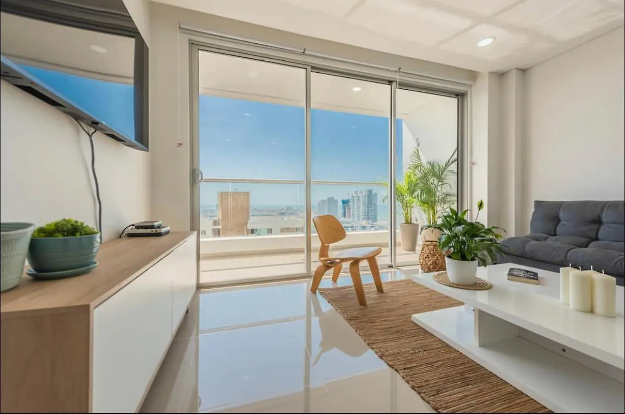 Espectacular Apartamento Con Excelente Vista Cabrero Marina Club Apartment Cartagena